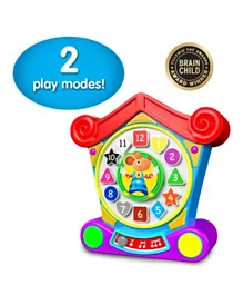The Learning Journey Hickory Dickory Clock - Multicolor