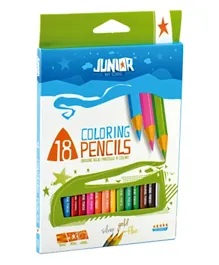 STATOVAC Junior Art School Colouring Pencils - Pack of 18