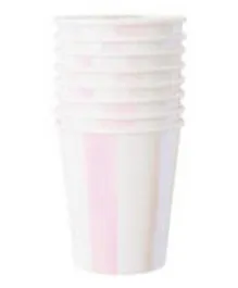 Meri Meri Iridescent Stripe Cups Pack of 8 - 266ml