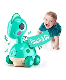 Baybee Touch & Go Crawling Dinosaur Baby Toy