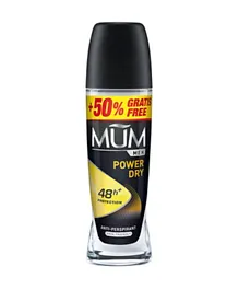 MUM Deodorant Roll On 75mL  - Men Power Dry