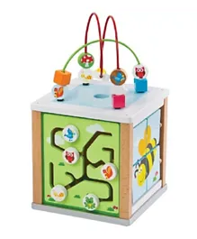 Lelin Wooden The Nature Activity Cube