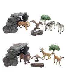 TTC Model Series Animal Figure Pack of 4 Assorted - 16cm