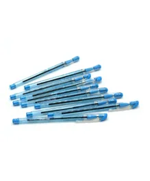 Onyx And Green Gel Blue Pens 1007 - Pack of 10