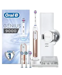 Oral-B Genius 9000 Electric Toothbrush - Rose Gold