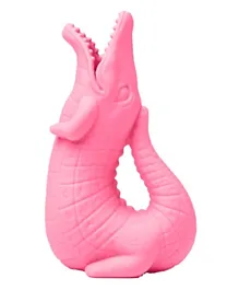 Scrunch Crocodile - Flamingo Pink