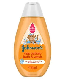Johnson & Johnson baby Bubble Bath & Wash - 300mL