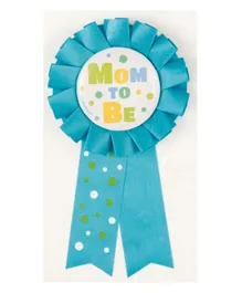 Unique Mom To Be Award Ribbon - Blue