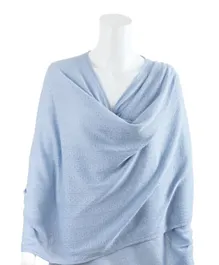 Bebitza Textured Knit Nursing Cover - Blue