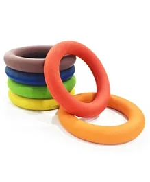 Dawson Sports Rubber Quoits -Assorted (Colour may vary)