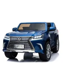 Megastar Licensed Lexus LX 570 with Touchscreen TV and Parental Remote - Blue