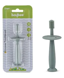 BAYBEE Silicone Toothbrush - Grey