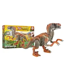 Educa Velociraptor 3D Creature Puzzle - 64 Pieces