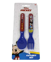Mickey Mouse And Friends PP Cutlery Set - 2 Pieces