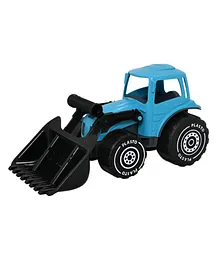 Plasto Tractor With Frontloader - Blue