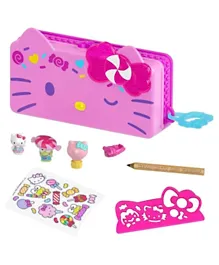 Sanrio Hello Kitty & Friends Candy Carnival Pencil Box Playset - Pink