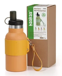 Haakaa - Easy-Carry Insulated Water Bottle - Mandarin