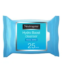 Neutrogena Hydro Boost Cleansing Makeup Remover Face Wipes - Pack of 25 Wipes