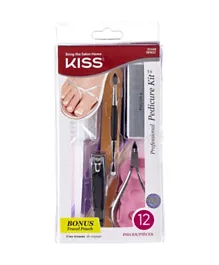 Kiss Professional Pedicure Kit RPK01 - 12 Pieces