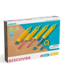 Makedo Discover Tool Kit - 126 Pieces