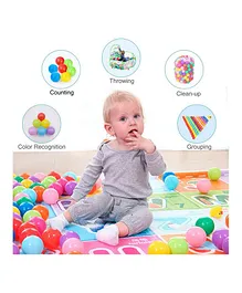Megastar 9cm 100 Pcs Play Pool Balls Bag