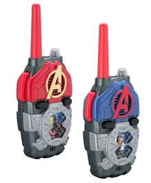 iHome KIDdesigns Avengers Endgame FRS Walkie Talkies with Lights & Sounds - Multicolour