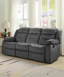 HomeBox Keith 3-Seater Recliner Sofa With USB