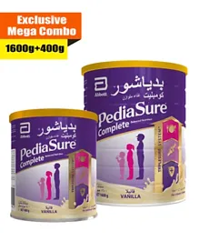 Pediasure Complete Vanilla Super Saver Combo Pack - 1600g & 400g