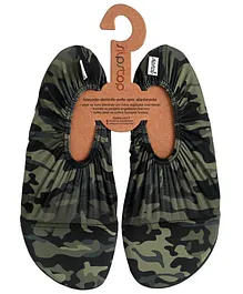 Slipstop Army Pool Shoes - Green