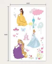 Disney Princess Girls Wall Decor Removable Art Wall Stickers