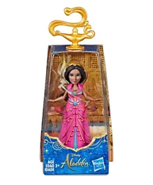 Disney Aladdin Jasmine With  Dress Pink - 8.89 cm