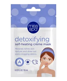 Miss Spa Detoxifying Self Heating Creme Mask - 10mL