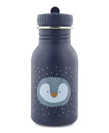 Trixie Mr Penguin Stainless Steel Water Bottle Blue- 350mL