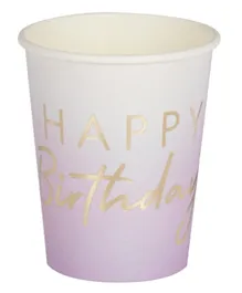 Ginger Ray Foiled Cups - 8 Pc