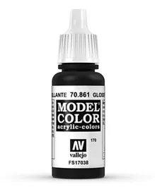 Vallejo Model Color 70.861 Glossy Black - 17mL