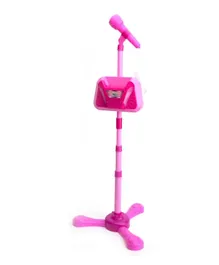 Pink Bluetooth Karaoke Microphone with Lights, Music Toy for Kids 3+, Creative & Motor Skills Development, 36cm Model