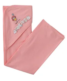 Smart Baby Hooded Towel - Pink