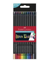 Faber Castell Lack Edition Colour Pencils - 12 Pieces