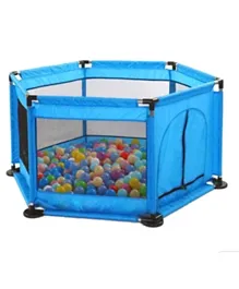 MyFunPlay Portable Playpen with 30 Free balls - Blue