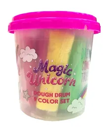 Rainbow Max Magic Unicorn Dough Drum Set Pack of 9 - 180g