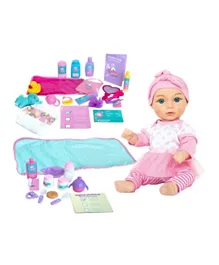 Baby Amoura Hayati Love and Feed Playset Doll - 15 Inch