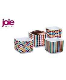 Joie Multicoloured Lines Ramekins Pack of 1 - Assorted