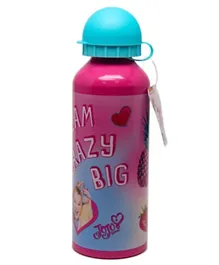 Disney Jojo Siwa Metal Insulated Sipper Bottle Pink - 500ml