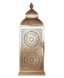 HilalFul Authentic Handmade Chakra Lantern - Golden