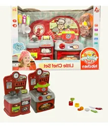 HTM Little Chef Kitchen Set 2 In 1 With Doll CF 71B - Multi Color
