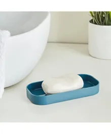HomeBox Nova Single Solid Soap Dish - Blue