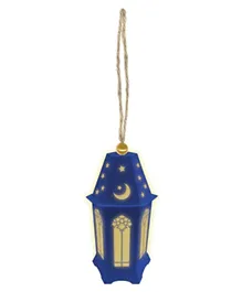 Party Centre EID Celebration Mini Led Lantern - Blue