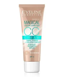 Eveline Cc Cream Magical Color Correction Medium Beige - 30mL