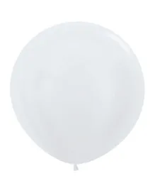 Sempertex Round Balloons Satin White - Pack of 3