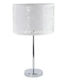 PAN Home Roslyn E27 Table Lamp - White